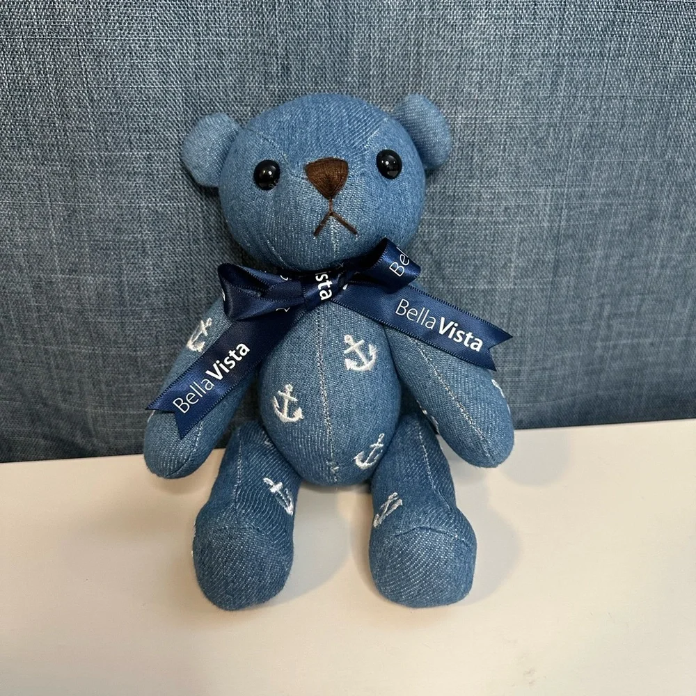 FRANCK MULLER Bella Vista Teddy Bear‎ Doll object Plush Doll Navy blue